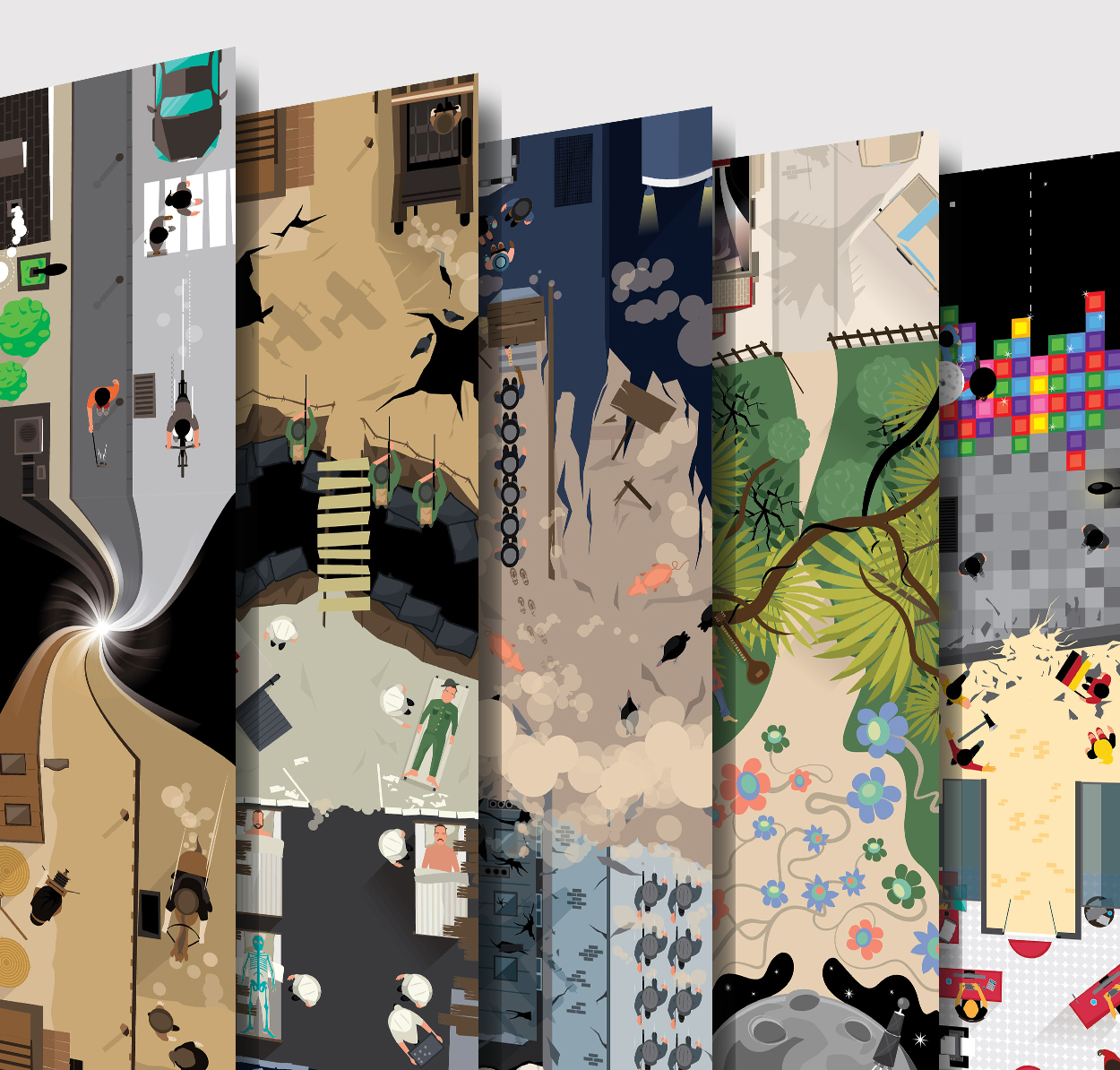 March Through Time timeline